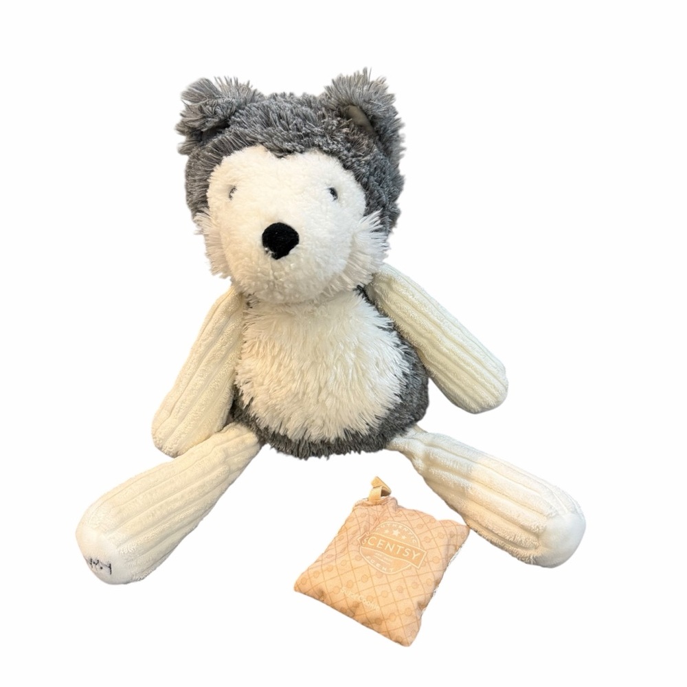 Scentsy “Homer the Husky” Buddy Plush – Sugar Cookie Scent‎ Pak – Retired